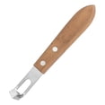 thumbnail image 2 of Grater Stainless Steel Cheese Grater Scraper with Walnut Handle Fruit Planer Lemon Zester(1-Piece) Rkxzt, 2 of 9