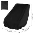 thumbnail image 2 of Housse de Siège de Bateau Ponton de Qualité Marine Robuste pour Chaise, Mobilier d'Extérieur, 2 of 3