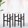 thumbnail image 1 of PiccoCasa Stretch Spandex Bar Stool Cover for Short Back Chair Snow White 2, 1 of 8