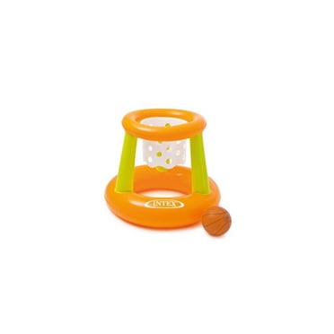 Intex Floating Basketball Hoop, Age 3+, Inflatable Water Game for Poolside Fun