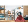 thumbnail image 2 of Ahgly Company Tapis Rectangulaire Lavable en Machine Intérieur Transitionnel Rouge Tomate, 6 Pieds x 9 Pieds, 2 of 7