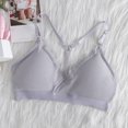 thumbnail image 1 of Big Girls Training Bras Slim Soft Cup Hasp Teen Small Vest Design Wireless Bra, 1 of 4
