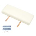 thumbnail image 3 of Milaget Massage Table Length Extender PU Cover Pratical Attachment Extension Cushion beige, 3 of 9