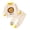 Yellow, variant on Zanarzt Newborn Baby Boy Outfit Long Sleeve Childrens Comfortable and Breathable Long Sleeved Home Clothes Two Piece Set with Cute Cartoon Pattern Brown,6-12 Months