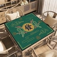 thumbnail image 4 of Poker Table Top,Mahjong Mat Reduction Mahjongg Table Mat Mahjong Accessories Tablecloth Game Poker Domino Game Game Mat for Card Board and Tile Games 70X70Cm,Board Game Table, 4 of 5