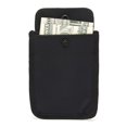 thumbnail image 4 of Secure Nylon Bra Wallet for Women - Anti-Theft Travel Pouch with Snap Closure, Discreet Storage for Credit Cards, Cash & ID - Lightweight, Design for Crowded Places, Festivals & Daily Use - Black, 4 of 7