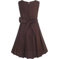 thumbnail image 2 of Girls Dress Color Block Contrast Bow Tie Everyday Party 6 Years, 2 of 6