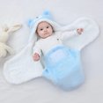 thumbnail image 4 of Boovnll Rugs for Bedroom, The Newborn Baby Is Wrapped in The Winter Swaddle Package Nursery, Bedroom, Home Decor, Area Rug, Bedroom Rug, Area Rug, Rugs, 4 of 7