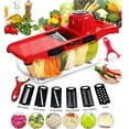 thumbnail image 1 of Trancheuse de Légumes Multifonction, Mandoline Trancheuse de Cuisine, 1 of 4
