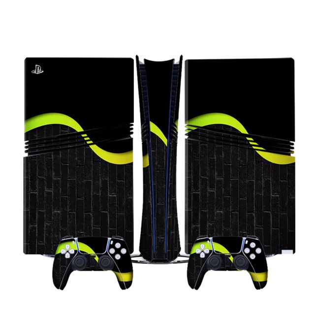 Compatible With PS5 Pro Consoles Cartoon Anime Stickers Set, Cute Custom Decals with Game Controller Skin