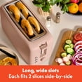 thumbnail image 2 of Bella 4 Slice Slim Toaster Blossom, 2 of 7