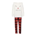 thumbnail image 1 of Nituyy Christmas Family Pajamas Set Deer Embroidery Tops+Trousers/Romper, 1 of 8