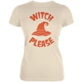 thumbnail image 1 of T-Shirt Doux pour Juniors « Halloween Witch Please Cream », 1 of 1