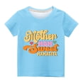 thumbnail image 3 of Birdeem Chandails pour Enfants T-Shirt Graphique à Manches Courtes Col Rond Crop Top pour Filles et Garçons de 3 à 14 Ans T-Shirt Tee, 3 of 9