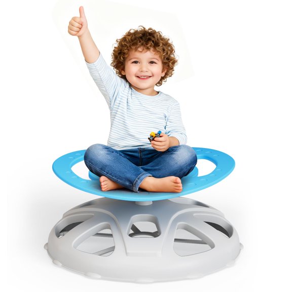 Kojooin Kids Sensory Swin Chair with Safety Handle, Non-Slip Base