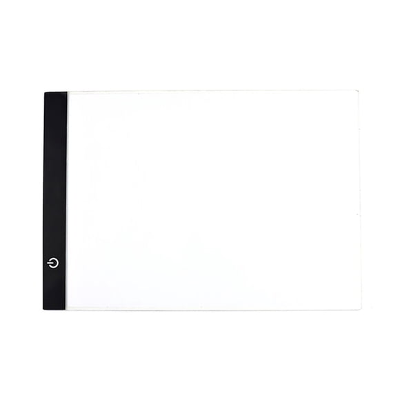 KAKOWELY LED Copy Board LED Painting Drawing Board LED Copy Plate Through Writing Board (A5 Style 2, with 1.5m Cable),9.45"X5.87"X0.12"