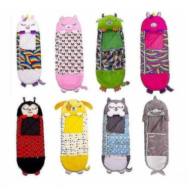Grand Sac de Couchage Oreiller de Jeu pour Enfants Doux Chaud Licorne Cadeau Jouets Noël