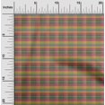 thumbnail image 1 of oneOone Viscose Jersey Fabric Madras Check Print Sewing Fabric BTY 60 Inch Wide, 1 of 4