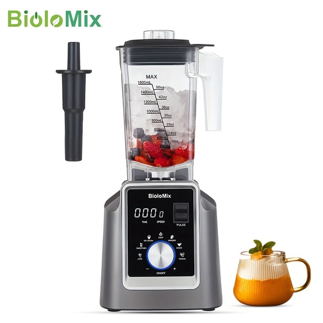 BioloMix Mélangeur Commercial 67,63 Oz - Numérique, Sans BPA, Programmation Automatique,