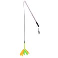 thumbnail image 2 of Quentinu Retractable Dog Teaser Pole Puppy Trainer Dog Tease Pet Toy Training Stick, 2 of 7