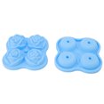 thumbnail image 4 of Ice  Molds, Rose Ice  Tray Silicone 4 Grids Cocktail Ice  Molds For Restaurant, 4 of 8