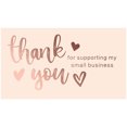 thumbnail image 1 of 50Pcs Thank You Cards Small Business, Mini A variety of styles Thank You for Supporting Cards Notes Shopping Holographic Thanks Greeting Cards for Retail Store Owner Goods Customer 2x3.5 Inch, 1 of 5