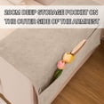 thumbnail image 4 of PRETXORVE Couch Arm Covers, Armchair Slipcover for Couch with 3 Pockets for TV Remote Control，Non- Sofa Arm Covers Washable Sofa Armrests Covers for Living Room, 4 of 7