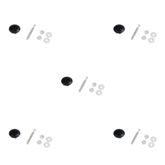 Thinsony Sleek And Affordable Hood Lock For Car Modification Engine Cover In Style black DP16-32 5Set