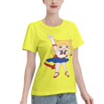 thumbnail image 2 of Women's Basic Short Sleeve T-Shirt Sailor Moon Q Edition Tsukiha, 2 of 6