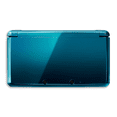 thumbnail image 3 of Nintendo 3DS Game Console with RetroFam 32GB SD Card, Aqua Blue (Refurbished), 3 of 5