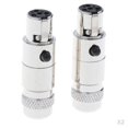 thumbnail image 1 of funtasica 4x Mini XLR 4-Pin 5MM Gold Plated Connectors Sockets, Stable And Reliable, 1 of 8