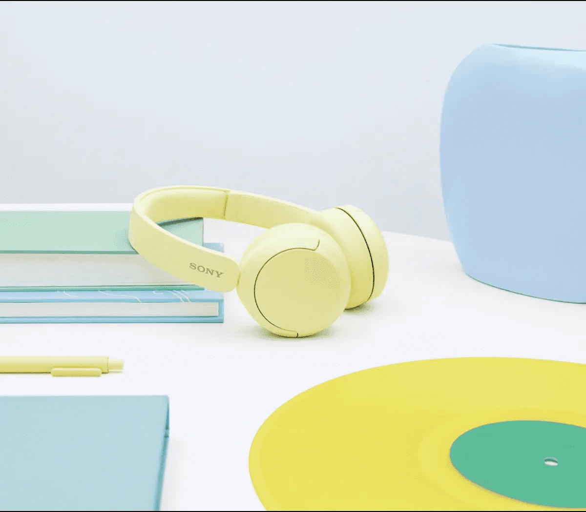 Sony WH-CH520 Casque sans fil avec microphone - Jaune
