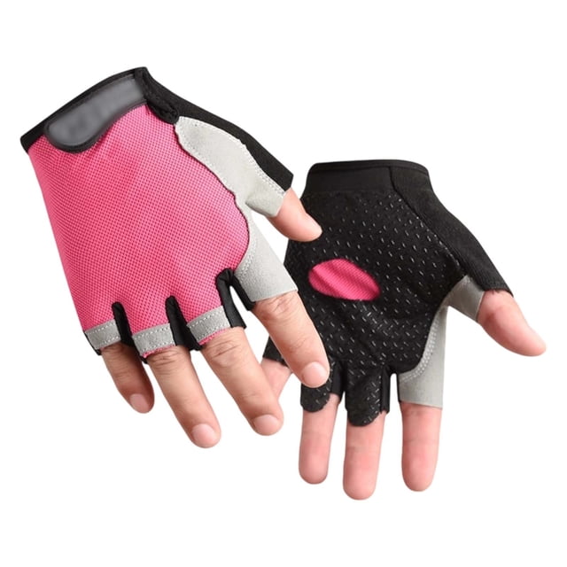 Kids Half Finger Sports Gloves for Outdoor Cycling Exercise Riding Biking Skating Climbing Lightweight Breathable Durable