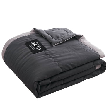 Couverture Rafraîchissante pour Dormeurs Chauds Taille 39.37"x55.12 Pouces, Couverture Froide d'Été Absorbe la Chaleur pour Garder le Corps au Frais pendant les Sueurs Nocturnes, Couvertures Légères et Respirantes pour Dormir Lit & Canapé (Gris)