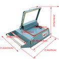 thumbnail image 2 of INTBUYING L-type Shrink Film Sealing Cutting Machine PVC Plastic Wrapping Bag Sealer, 2 of 13