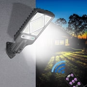 Meitianfacai Solar Street Lights Outdoor Super Brightness LED Motion Sensor Flood Light, Waterproof Solar Powered Security Lights Wall Lamp for Yard, Garden, Patio, Gate, Path, Street