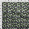thumbnail image 4 of oneOone Polyester Spandex Green Fabric Asian Floral Sewing Material Print Fabric By The Yard 56 Inch Wide, 4 of 4