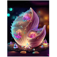 thumbnail image 1 of Fairy Dust Beach Shells DIY Diamond Painting Cross Stitch Kit, Starfish Full Drill Mosaic Rhinestone, 30*40cm, unframed.,2-TZ, 1 of 3
