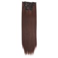 thumbnail image 2 of RKSTN Wigs Human Hair Fashion Hair Long Clip In Hair Extensions Full Straight Wig Glueless Wigs, 2 of 4