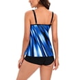 thumbnail image 4 of Weiqiqre Ensembles de Bikini pour Femmes, Mode Femmes Décontracté à Bretelles Mignon Imprimé Fendu Maillot de Bain Deux Pièces Tenue de Plage Robe de Bain, 4 of 8