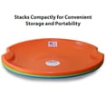 thumbnail image 3 of Paricon Flexible Flyer Flying Saucer Snow, 26 In Diameter, Orange (2 Pack), 3 of 8