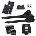 thumbnail image 1 of ALEKO Solar Powered Kit Swing Gate Operator for Dual Gates up to 1760 lb, 1 of 14
