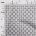 thumbnail image 2 of oneOone Rayon Light Gray Fabric Asian Ornamental Tile Craft Projects Decor Fabric Printed By The Yard 56 Inch Wide, 2 of 4