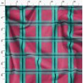 thumbnail image 3 of Soimoi Cotton Poplin Fabric Check Check Printed Craft Fabric by the Yard 42 Inch Wide, 3 of 5