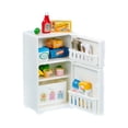 thumbnail image 2 of WLOELOEW Blanc Miniature Cuisine Mini Réfrigérateur Jouet Nourriture Simulation Jouet pour Enfants, 2 of 4