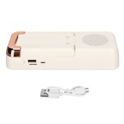 Phone Stand  Speaker Phone Stand Wireless Speaker Phone Stand  Speaker Prevent Slip HD Stereo Cellphone Holder Wireless Speaker For Tablets White