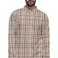 thumbnail image 4 of Atasi Long Sleeve Kurta Printed Button Down Asymmetric Designer Kurta For Boys, 4 of 5