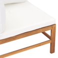 thumbnail image 4 of vidaXL Corner Sofa with Cream Cushions Solid Teak Wood, 4 of 5