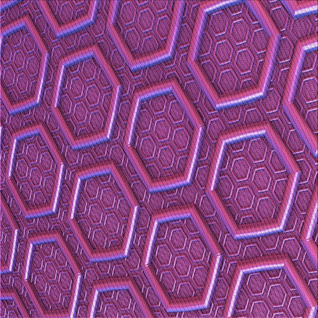 Ahgly Company Machine Washable Indoor Square Transitional Medium Violet Red Pink Area Rugs, 4' Square