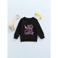 thumbnail image 2 of TheFound Chandails pour Bébé avec Lettres « WLID LIKE MY CURLS », 2 of 8